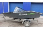 Тент трансформер на лодку Furia 410 PRO F (BoomBoats)