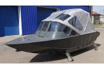 Тент трансформер на лодку Furia 410 PRO капотная (BoomBoats)