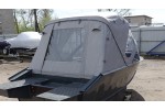 Тент трансформер на лодку Furia 410 PRO капотная (BoomBoats)