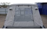 Тент трансформер на лодку Furia 410 PRO капотная (BoomBoats)