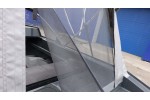 Тент трансформер на лодку Furia 410 PRO капотная (BoomBoats)