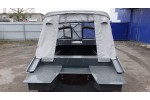 Тент трансформер на лодку Furia 410 PRO капотная (BoomBoats)