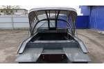 Тент трансформер на лодку Furia 410 PRO капотная (BoomBoats)
