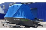 Тент трансформер на лодку Furia 410 PRO (румпель)