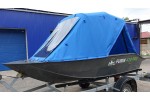 Тент трансформер на лодку Furia 410 PRO (румпель)