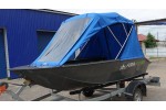 Тент трансформер на лодку Furia 410 PRO (румпель)