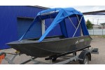 Тент трансформер на лодку Furia 410 PRO (румпель)