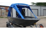 Тент трансформер на лодку Furia 410 PRO (румпель)