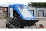Тент трансформер на лодку Furia 410 PRO (румпель)