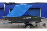 Тент трансформер на лодку Furia 410 PRO (румпель)