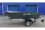 Тент трансформер на лодку Furia 410 PRO (румпель)