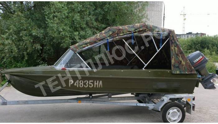 Распродажа.Тент  на лодку Казанка-5 ходовой