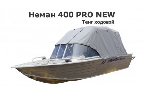 Тент на лодку Неман 400 PRO NEW ходовой Тент на лодку Неман 400 PRO NEW ходовой