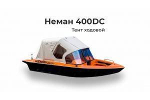 Тент на лодку Неман 400 ДС (NEMAN 400 DC) ходовой