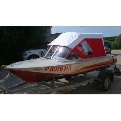 Тент на лодку Обь-1 ходовой