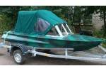 Тент ходовой на лодку Обь-1