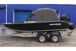 Тент ходовой на лодку Орионбот 49 Фиш (Orionboat 49 Fish)
