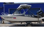 Тент трансформер на лодку Тактика 550 Боурайдер