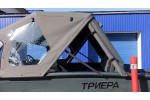 Тент трансформер на лодку Триера МП 460 Фиш (Triera 460 Fish)