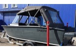 Тент трансформер на лодку Триера МП 460 Фиш (Triera 460 Fish)