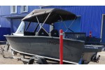 Тент трансформер на лодку Триера МП 460 Фиш (Triera 460 Fish)