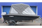 Тент трансформер на лодку Триера МБ 378 / 390 (румпель)
