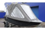 Тент трансформер на лодку Триера МБ 378 / 390 (румпель)