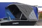 Тент трансформер на лодку Триера МБ 378 / 390 (румпель)