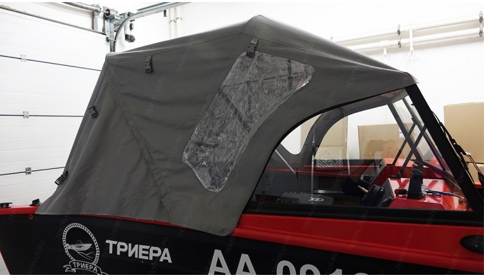Тент трансформер на лодку Триера МП 398 (420)