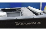 Тент трансформер на лодку Волжанка 46 Фиш (2025 год выпуска)