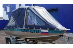 Тент трансформер на лодку Вельбот 410 New Style (Wellboat)