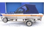 Тент ходовой на лодку Вельбот 43-4 (Wellboat)