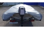 Тент транспортировочный на лодку ПВХ RIB Рейд R380 со стяжными ремнями