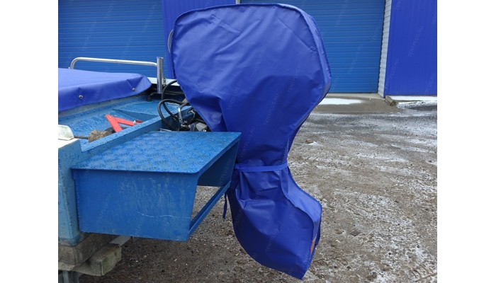 Чехол на лодочный мотор Suzuki DT40 (Размер ноги L)