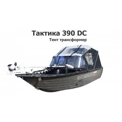 Тент трансформер на лодку Тактика 390 DC