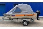 Тент на лодку Wellboat-42 (Вельбот 42) ходовой