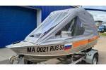 Тент на лодку Wellboat-42 (Вельбот 42) ходовой