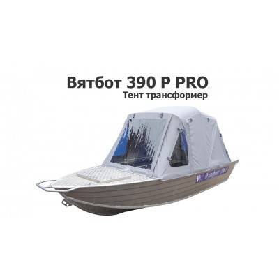 Тент трансформер на лодку Вятбот 390 Р PRO (Wyatboat 390 Р Pro)