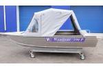 Тент трансформер на лодку Вятбот 390 Р PRO (Wyatboat 390 Р Pro)