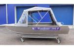 Тент трансформер на лодку Вятбот 390 Р PRO (Wyatboat 390 Р Pro)