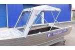 Тент трансформер на лодку Вятбот 390 Р PRO (Wyatboat 390 Р Pro)