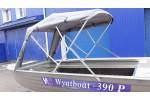 Тент трансформер на лодку Вятбот 390 Р PRO (Wyatboat 390 Р Pro)