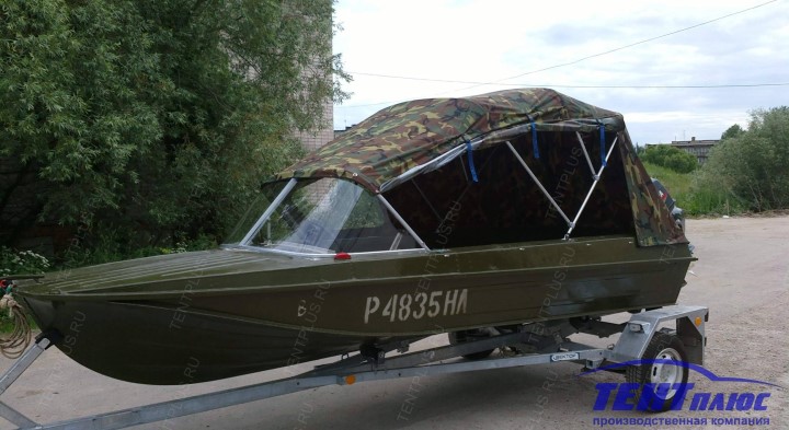 Тент на лодку Казанка 5м