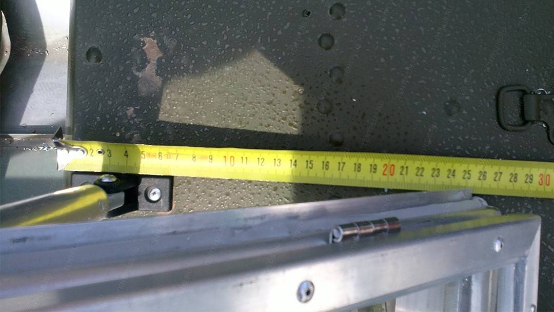 инструкция по установке стекла с калиткой на лодке прогресс 2 - замер